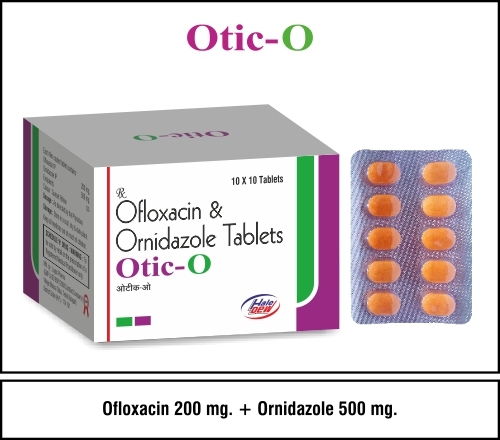 Ofixime 200 mg + Ornidazole 500 mg