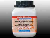 Sodium Hydroxide Pellets - 500 Gram, 98% Pure Laboratory Reagent | Anhydrous Caustic Soda, High Solubility, Plastic Container