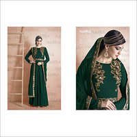 Dry Cleaning Fancy Designer Semi Stiched Suit