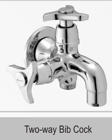 Steel Two Way Bib Cock