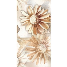Digital Wall Tile Brown Sunflower