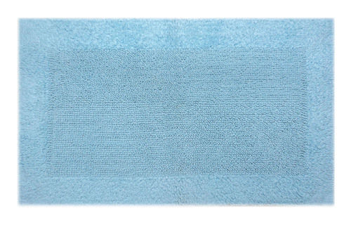 Reversible Border Design Bath Rug