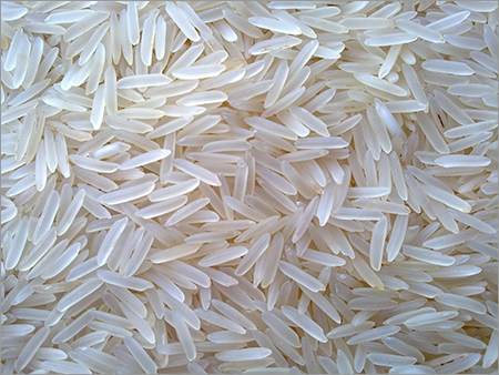 Raw Basmati Rice - Fresh White Long Grain, Rich Aroma & Mouthwatering Taste, Organically Grown with High Fiber Content