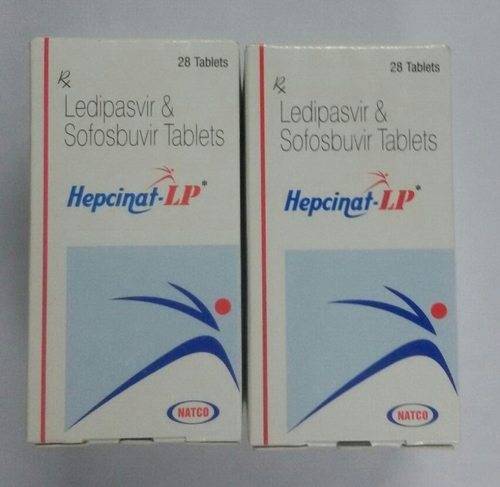 Ledipasvir & Sofosbuvir Tablets - 90 mg / 400 mg | FDA-Approved Chronic Hepatitis C Treatment Suitable for Adults and Aged Patients Recommended Dosage as per Doctor Prescription