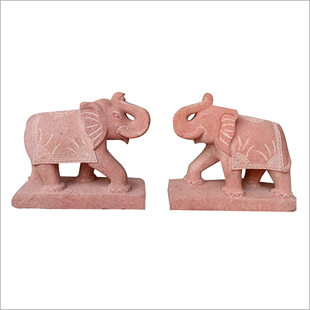 Elephant Stone Statue