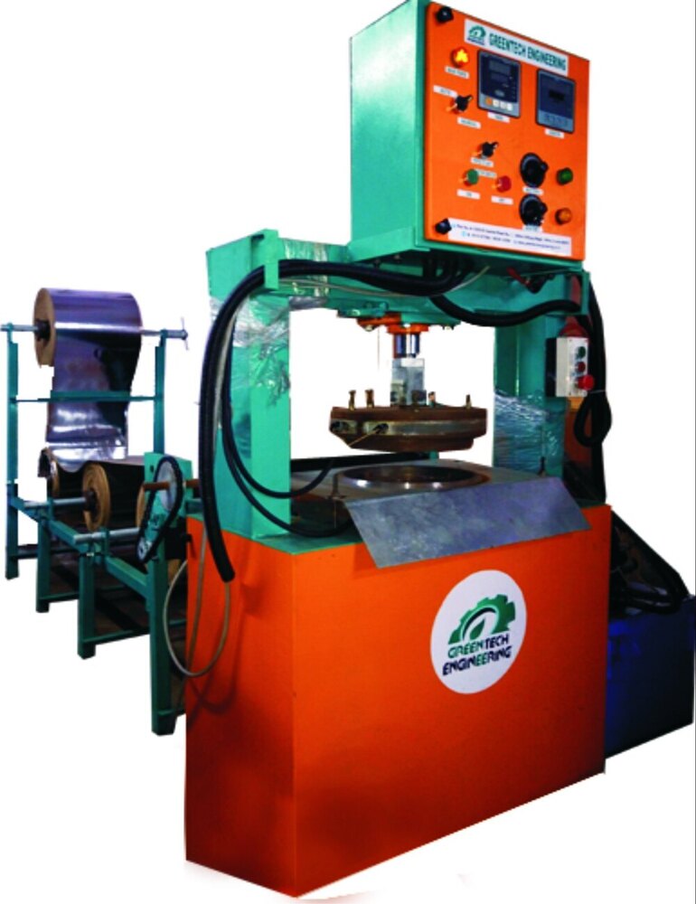 Green Fully Automatic Thali Making Machine