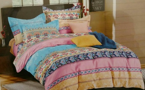 Glace cotton double bed bedsheets
