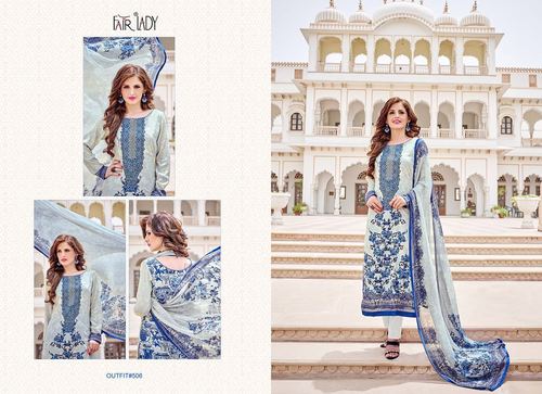 Kross stitch-5 crepe silk kurti