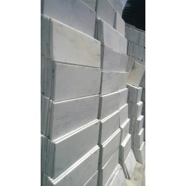 Makrana Pure White Marble Tile Grade1