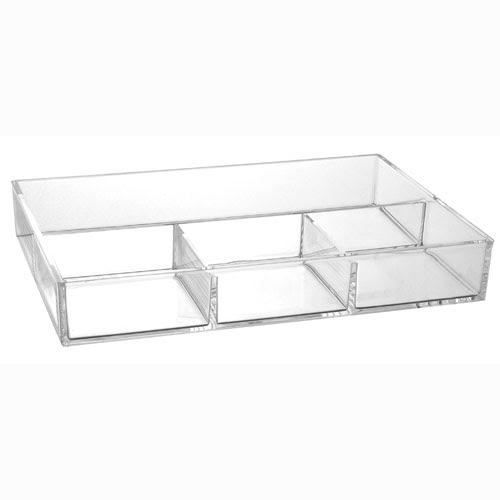 Acrylic Four Compart Tray