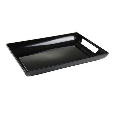 Diaya Black Acrylic Tray