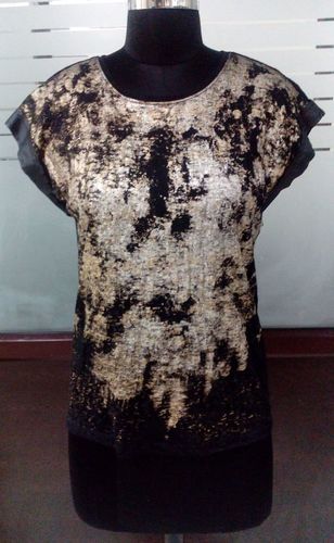 Foil Printed top