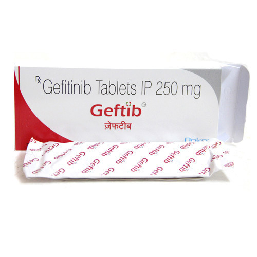 Geftib - Gefitinib 250mg Tablets, Targeted Therapy Cancer Treatment, 30 Tablets Per Bottle