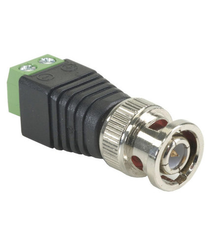 Metal Steel BNC Connector For CCTV Camera DVR Video
