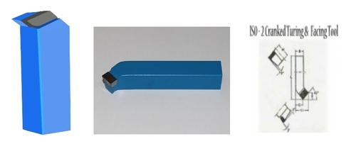 ISO 2 Cranked Turning and Facing Tool