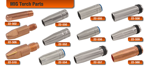 Conical Nozzles for MIG Torches