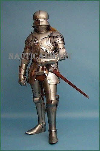 Medieval  Gothic Knight  Armor Wearable Full Suit Of Armor