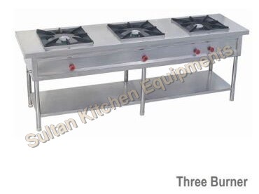 Metal Three Burner