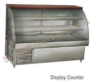 Metal And Glass Display Counter