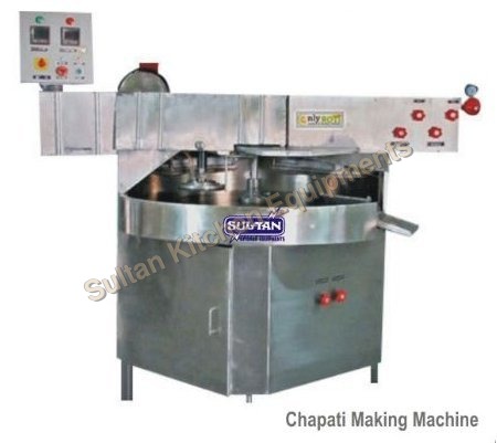 Gray And Silver Chapati Making Machine
