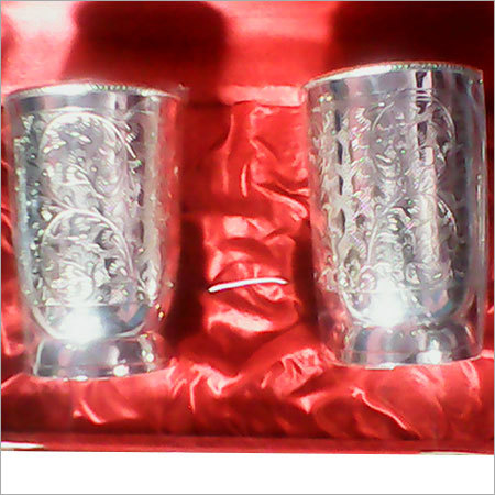 Silver Plated Glass