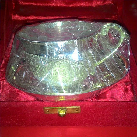 Silver Plated Cup Plate