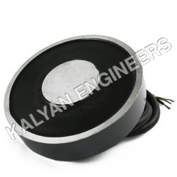 Powerful Electromagnet - Steel/Copper, 100mm Diameter x 50mm Height, Black Color | Adjustable Power, Easy Control, Reliable Operation, Strong Hold, Versatile Use