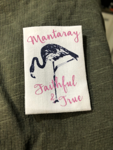 Customised Printed Fabric Labels