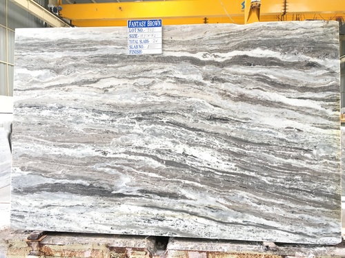 Fantasy Brown Marble - 3cm Thick, Stain Resistant | Eye-Catchy Design, Glossy Finish, Heat Resistant