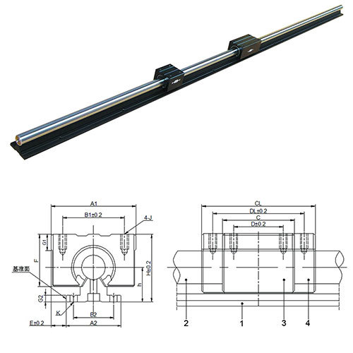 Single Rail Type Guide