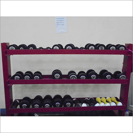 Three Tier Dumbbell Rack