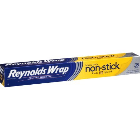 Aluminium Foil Paper : Reynolds Wrap Heavy Duty Non-Stick 35sqft