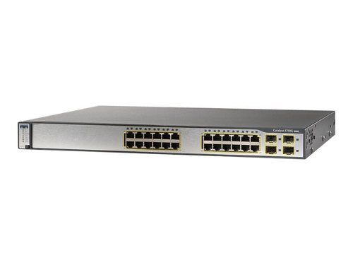 Cisco Catalyst 3750G-24-Ts Switches Dimension(L*W*H): 1.73 X 17.5 X 9.3 Inch (In)