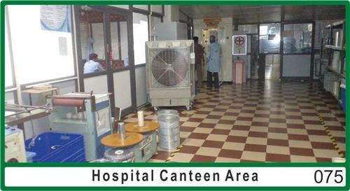 Evaporative Cooler - 1100x100x1150mm Cooling Pad Size, 950 RPM Axial Fan - 2500 sq ft Effective Cooling Area, Floor Standing, 220V Portable Design, New