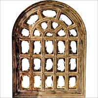 Window Mirror Frames - Wood, Arched Design, Distressed Finish | Elegant Style, Durable, Customizable Sizes, Easy Installation