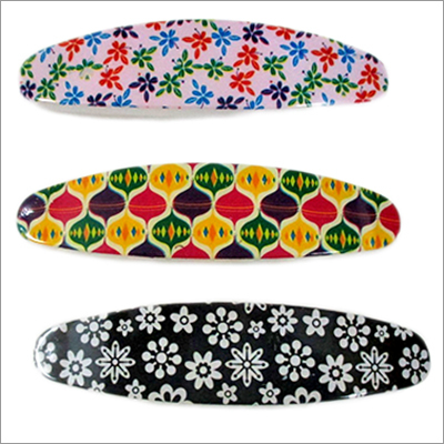 Printed Hair Pins