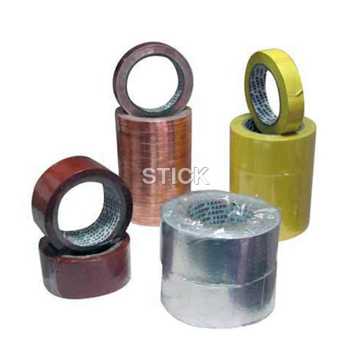 Foil Adhesive Tapes - Aluminium Foil, 0.30-0.40mm Thick | Single Sided, Solvent Adhesive, Silver & Copper, Customized Lengths, 24 Months Shelf Life