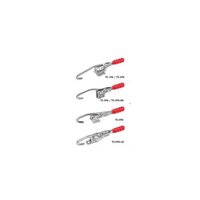 J Type Hook Toggle Clamp - Color: Silver