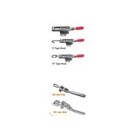 U Type Hook Toggle Clamp - Color: Silver