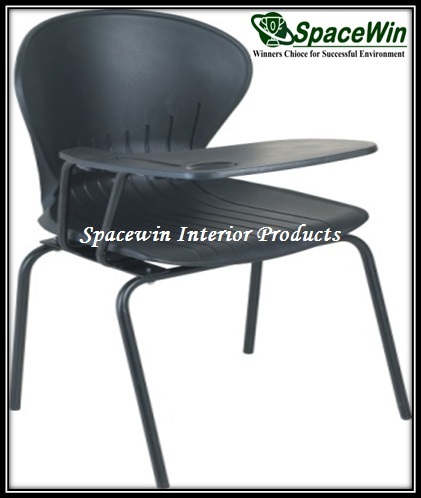Plastic Writing Pad Chair