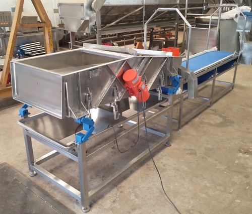 Vibratory Vegetable Fruit Grading Shaker