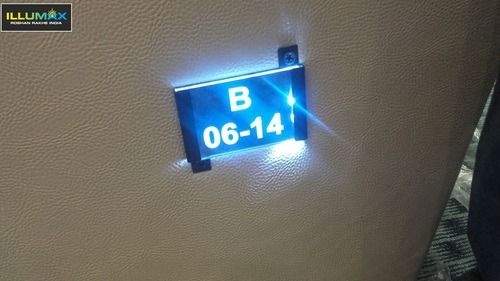 Led Seat Row Indicator Application: For Hotels/Resort Shopping Malls Office