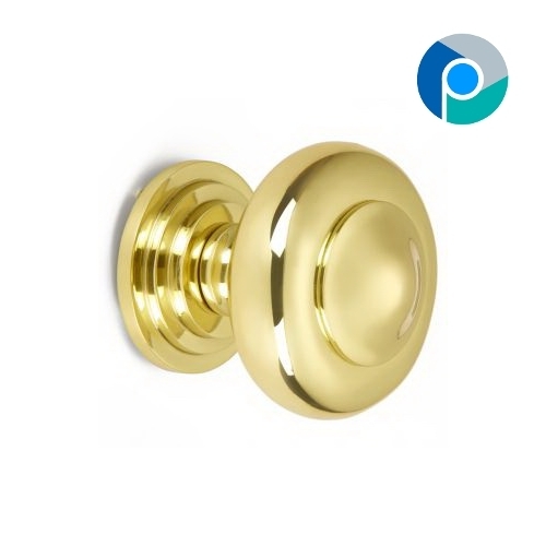 Brass Solid Knob 25MM