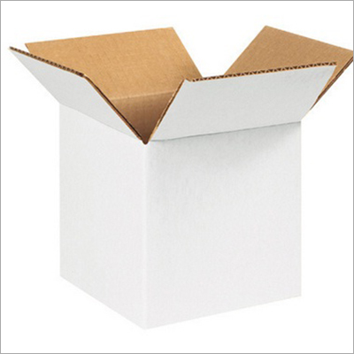 White Duplex Corrugated Box