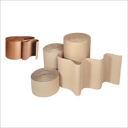 Brown Corrugated Roll