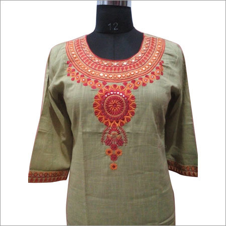 Fancy Embroidered Kurti