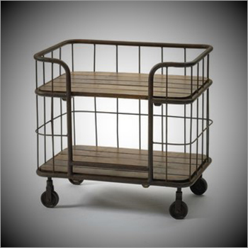 Vintage Industrial Bookshelf
