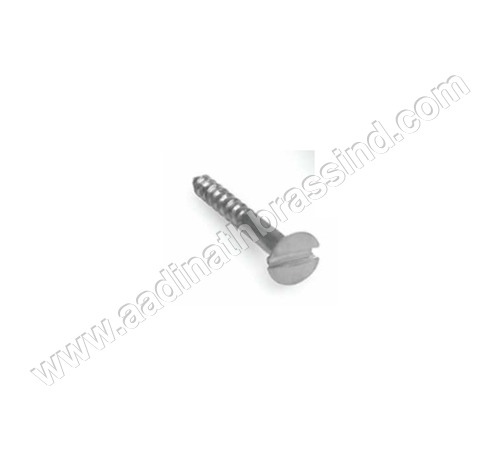 Self Tapping Screw for Metal - Steel, Various Sizes, Zinc Plated, Flat Head, Slotted Drive | Easy Install, Secure Fastening, Durable, Versatile Use, Cost Effective