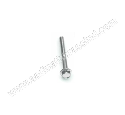 Half Thread MS Flange bolt