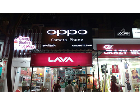 Acrylic Letter Cut Out LED Sign Board